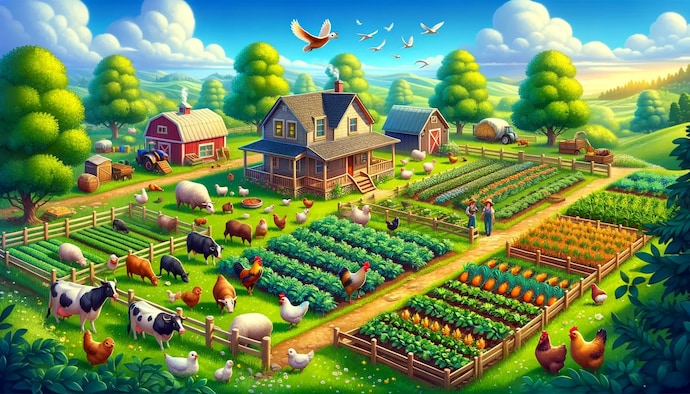 5 Animal Farming Games