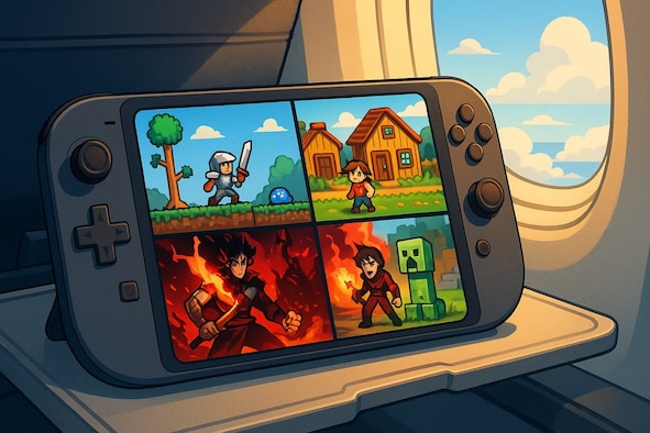 Games to Play on a Plane Without Wi-Fi