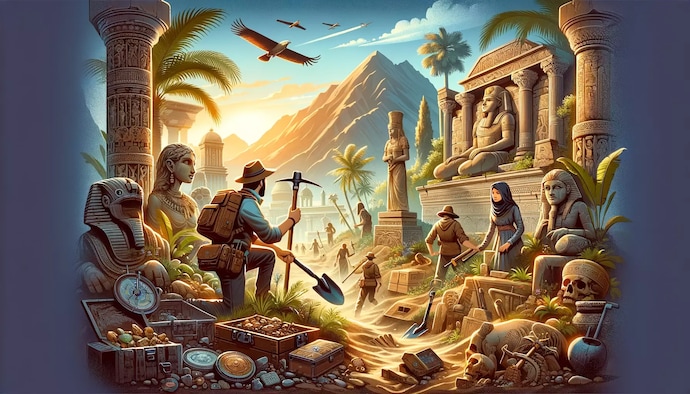 Archaeology-Themed Games for Treasure Hunters