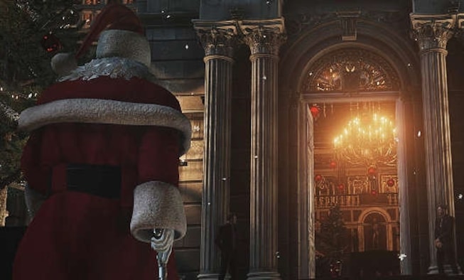 Agent 47 becomes a Killer Santa in the upcoming Holiday Content
