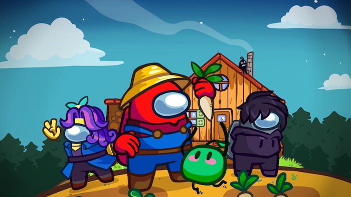 Among Us x Stardew Valley Crossover Adds Free Stardew Cosmicube