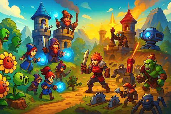 Top Games Offering Tower Defense Strategies