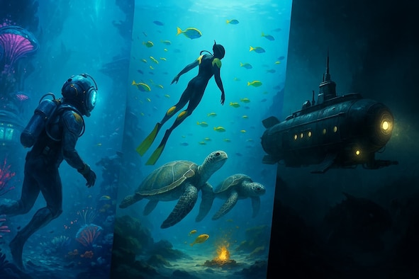 Top Games Simulating Marine and Submarine Exploration