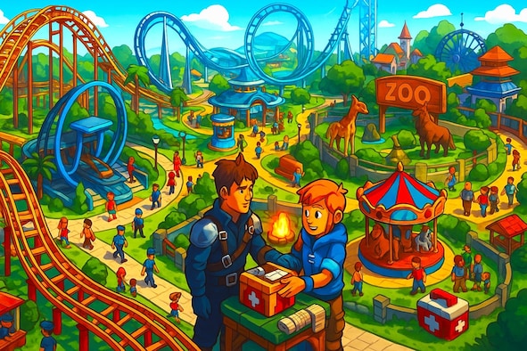 Top Games Simulating Theme Park Management