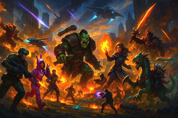 Best Massive Multiplayer Battle Games