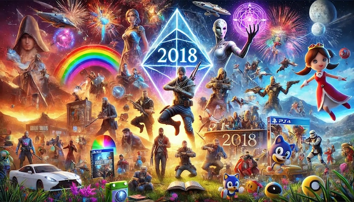 Best selling and popular video games in 2018