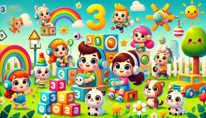 Best Video Games for 3 Years Old (PEGI)