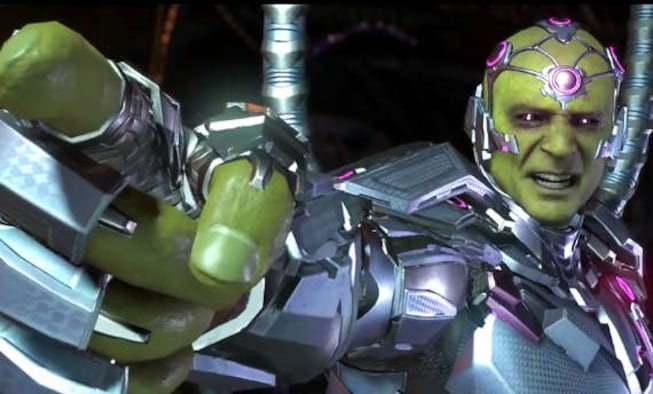 Brainiac is the funny man behind the chaos in Injustice 2
