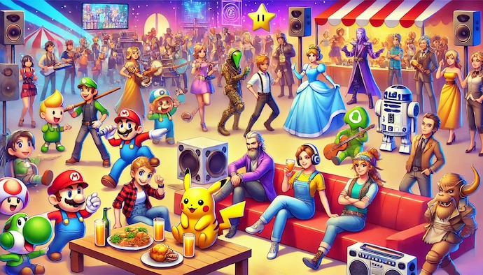Charming Video Game Characters to Invite to Your Party
