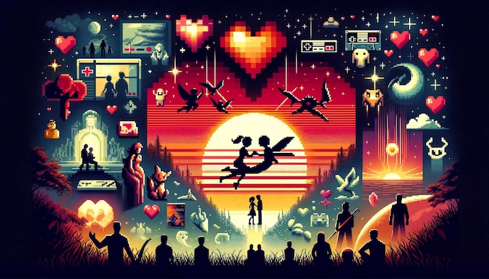 Classic Video Games with Unforgettable Love Stories