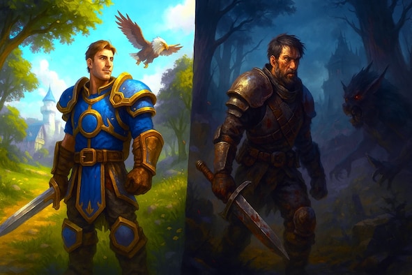 Comparing WoW Classic and WoW Hardcore