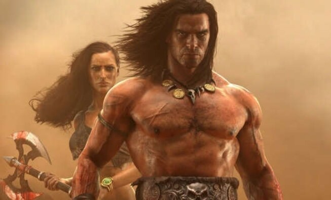 Conan Exiles is basically a Minecraft full of nudes, sand and gore
