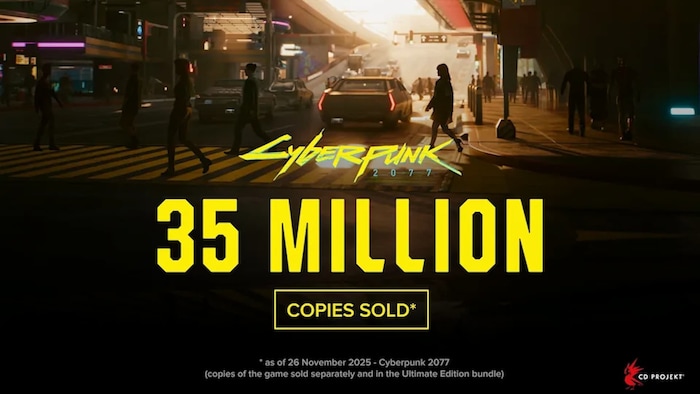 Cyberpunk 2077 Sales Surpass 35 Million, A Huge Success After Redemption