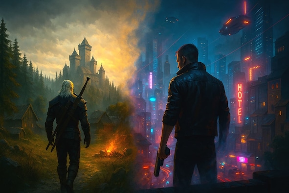 Cyberpunk 2077 vs Witcher 3: A Comparision