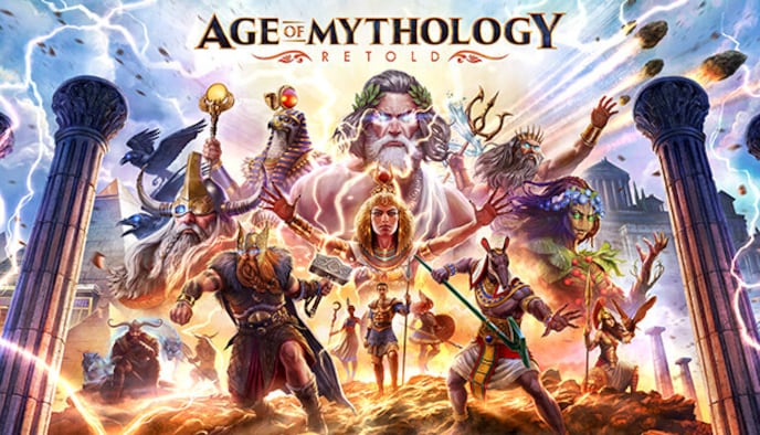 Dive back into mythical battles with Age of Mythology: Retold, now live