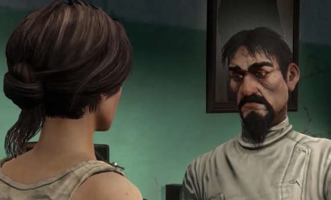 We escape from the Asylum in the gameplay from Syberia 3