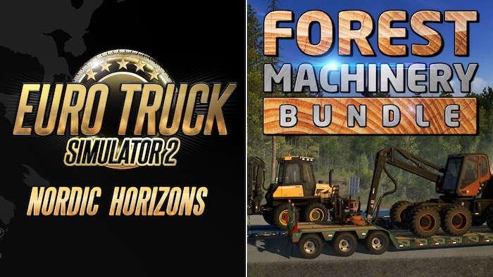 Euro Truck Simulator 2: Nordic Horizons & Forest Machinery DLC – Now Available for Download
