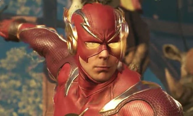 Flash gets introduced to the roster of Injustice 2