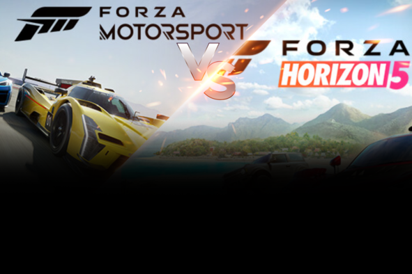 Forza Motosport vs Horizon