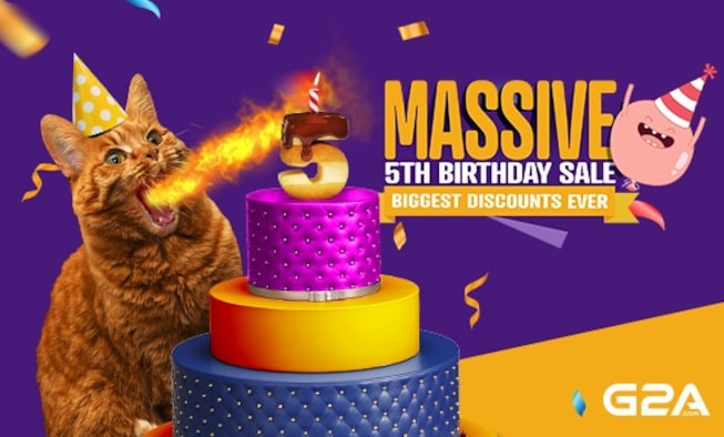 G2A 5th anniversary celebrations
