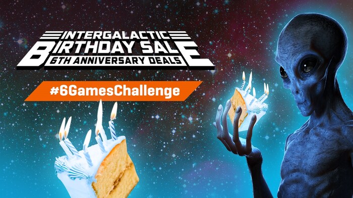 Will you take up G2A’s #6GamesChallenge?