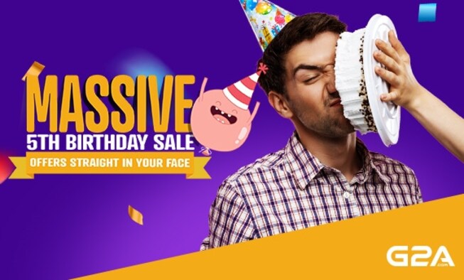 G2A.COM's 5th birthday celebrations don't stop!