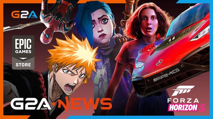 G2A News 12 ARCANE | STRANGER THINGS | SPIDER-MAN | FORZA HORIZON 5 | BLEACH
