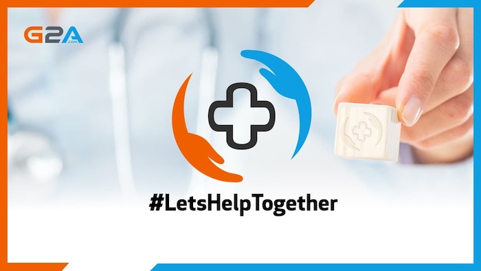 G2A offers to build free online platforms for charities all over the world. #LetsHelpTogether globally!