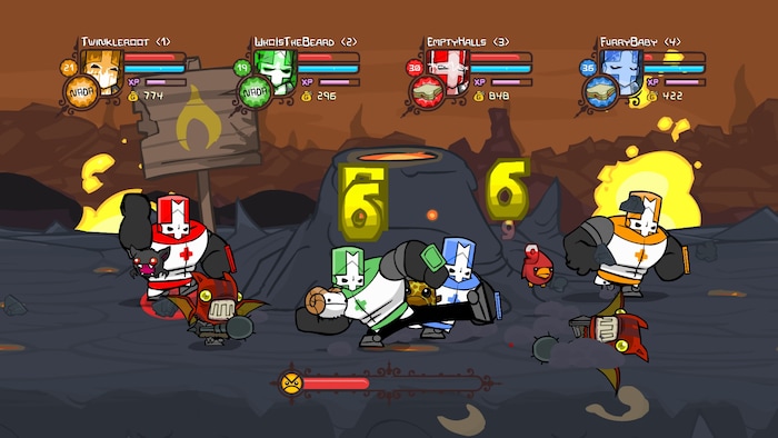 Curiosidades Gamers: Castle Crashers