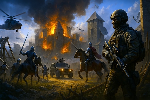 Games mixing modern technology and distant historical eras like Kingmakers
