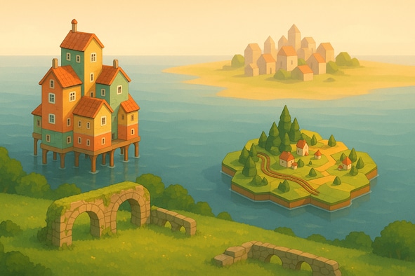 15 Wholesome Games Like Tiny Glade for Chill & Creative Builders