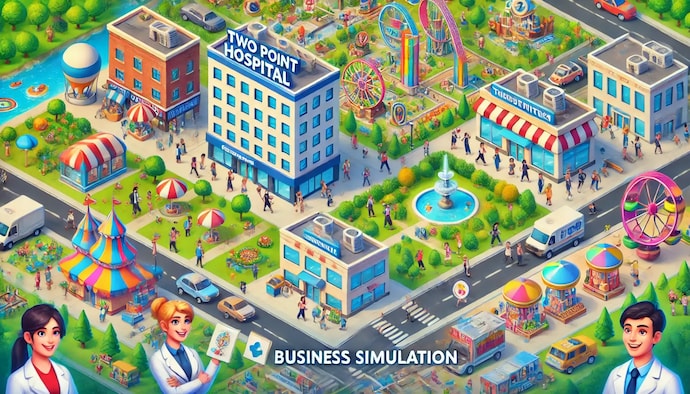 Business Simulation Games like Two Point Hospital