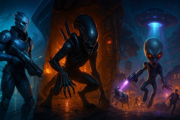 Games Where You Can Be an Alien