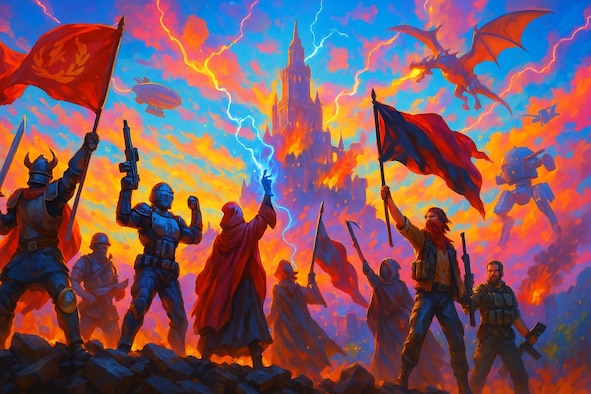 Games Where You Can Lead a Revolution