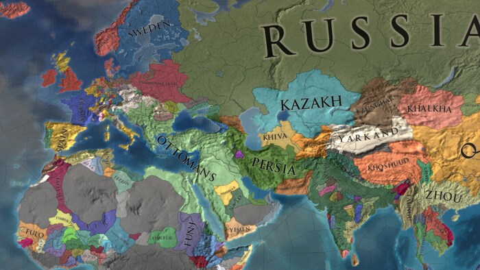 5 Games where you control a country