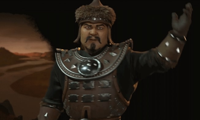 Genghis Khan is Civilization VI's new leader