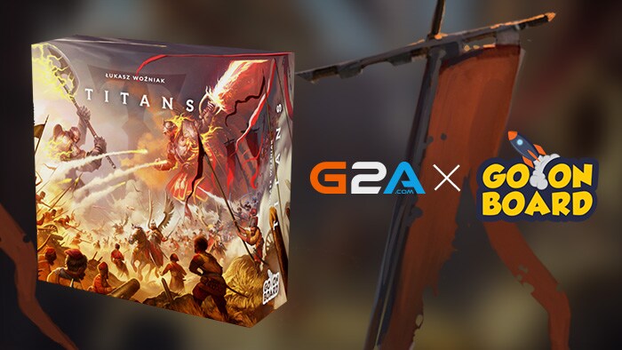 Go On Board and G2A form a cooperation for the glory of Titans