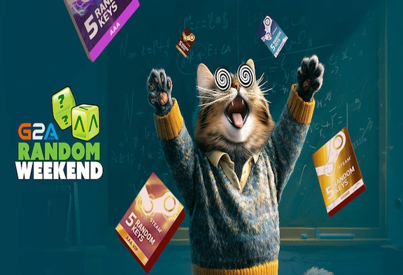 Grab Even a Whopping 25% off ALL Games on G2A.COM! Spin the Wheel During our Discount Weekend Promo