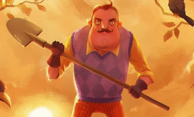 Hello Neighbour with a pre-launch trailer