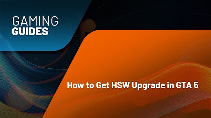 How to Get HSW Upgrade in GTA 5 - Unlock & Installation Guide
