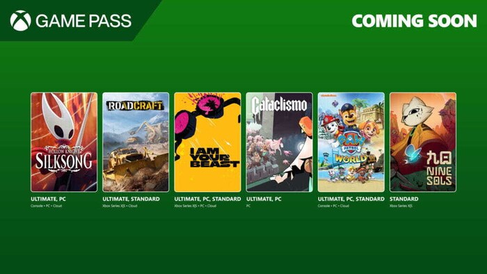 New Xbox Game Pass September Games Announced! Hollow Knight: Silksong, Road Craft and Many More!