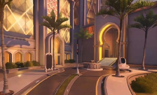 Oasis map is now available in Overwatch