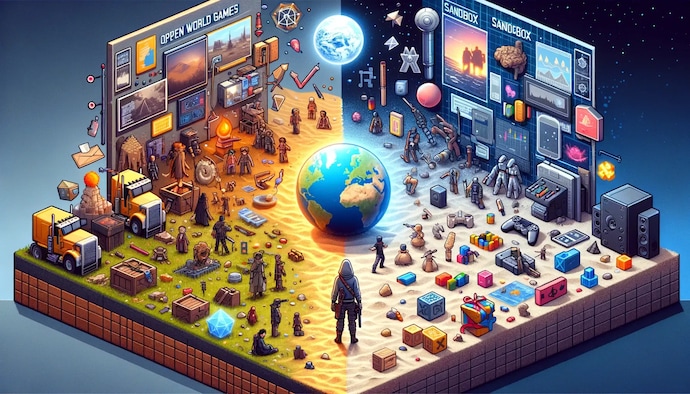 Open world vs Sandbox games | Differences and explanation