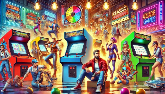 Top 12 Popular & Classic Arcade Games