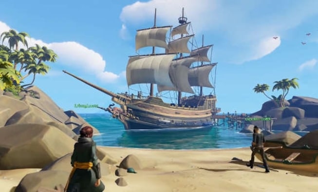 Sea of Thieves encourages cooperative behaviour