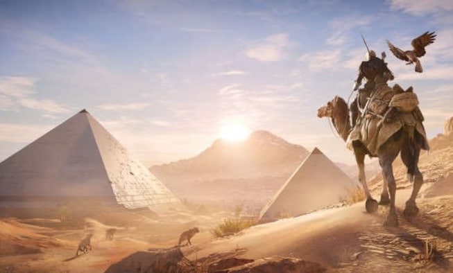 See Assassin's Creed: Origins in action on an Xbox One X