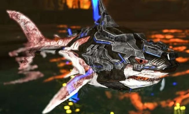 Sharks can shoot lasers thanks to a recent ARK update