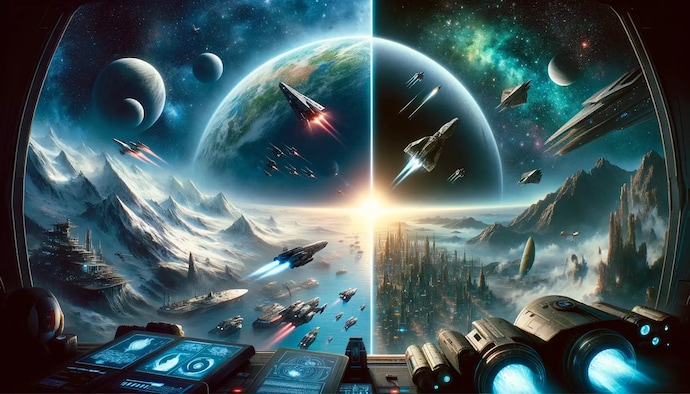 Starfield vs Star Citizen Comparison | Space Exploration Showdown