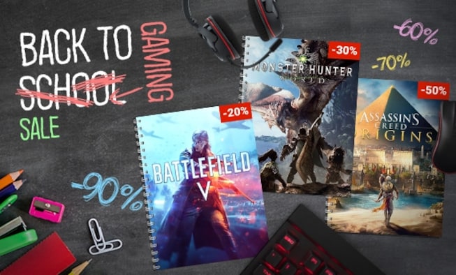 Sweeten your return to school with G2A’s Back to School sale