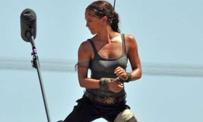 Take a look at the first photos from Tomb Raider movie